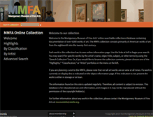 Tablet Screenshot of collection.mmfa.org